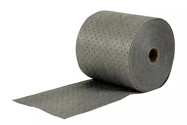 Brady SPC MRO15P 15" x 150' Premium Heavy Weight Multi-Purpose Absorbent Roll with Strong