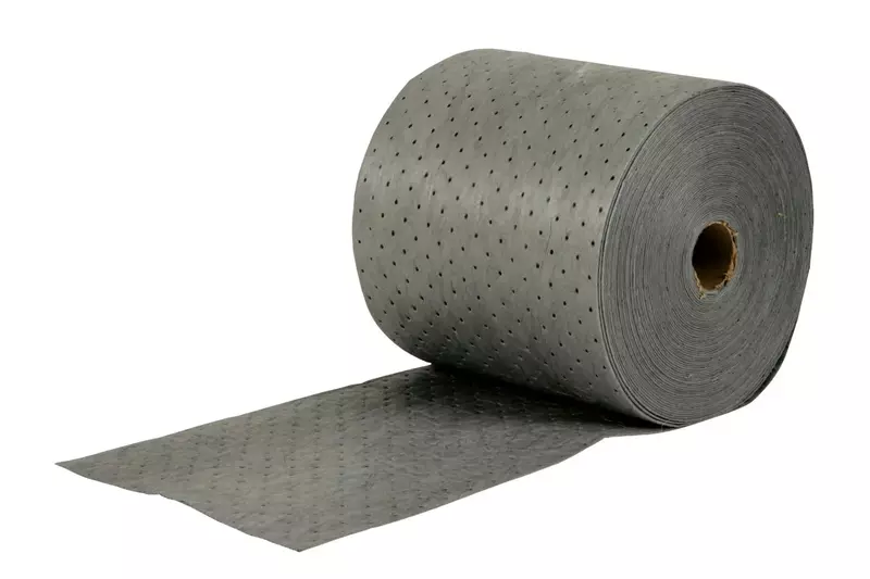 Brady SPC MRO15P 15" x 150' Premium Heavy Weight Multi-Purpose Absorbent Roll with Strong