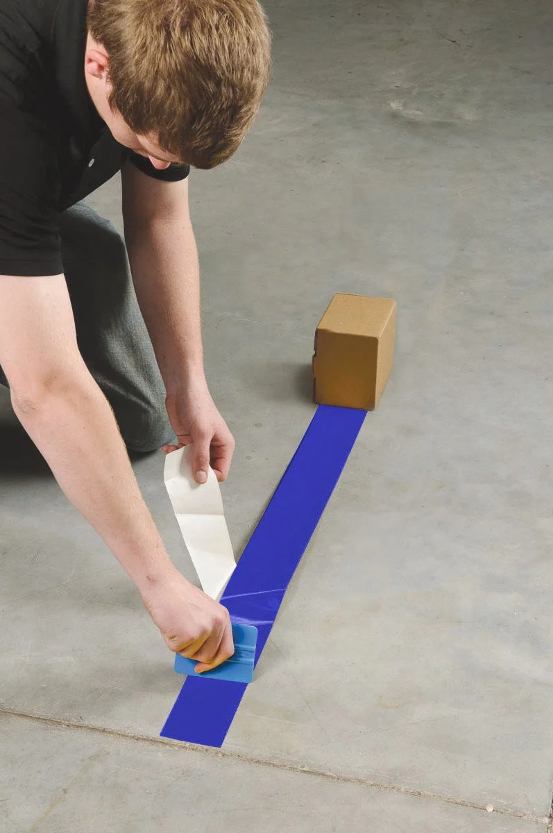 Brady ToughStripe Floor Marking Tape, 100' Polyester
