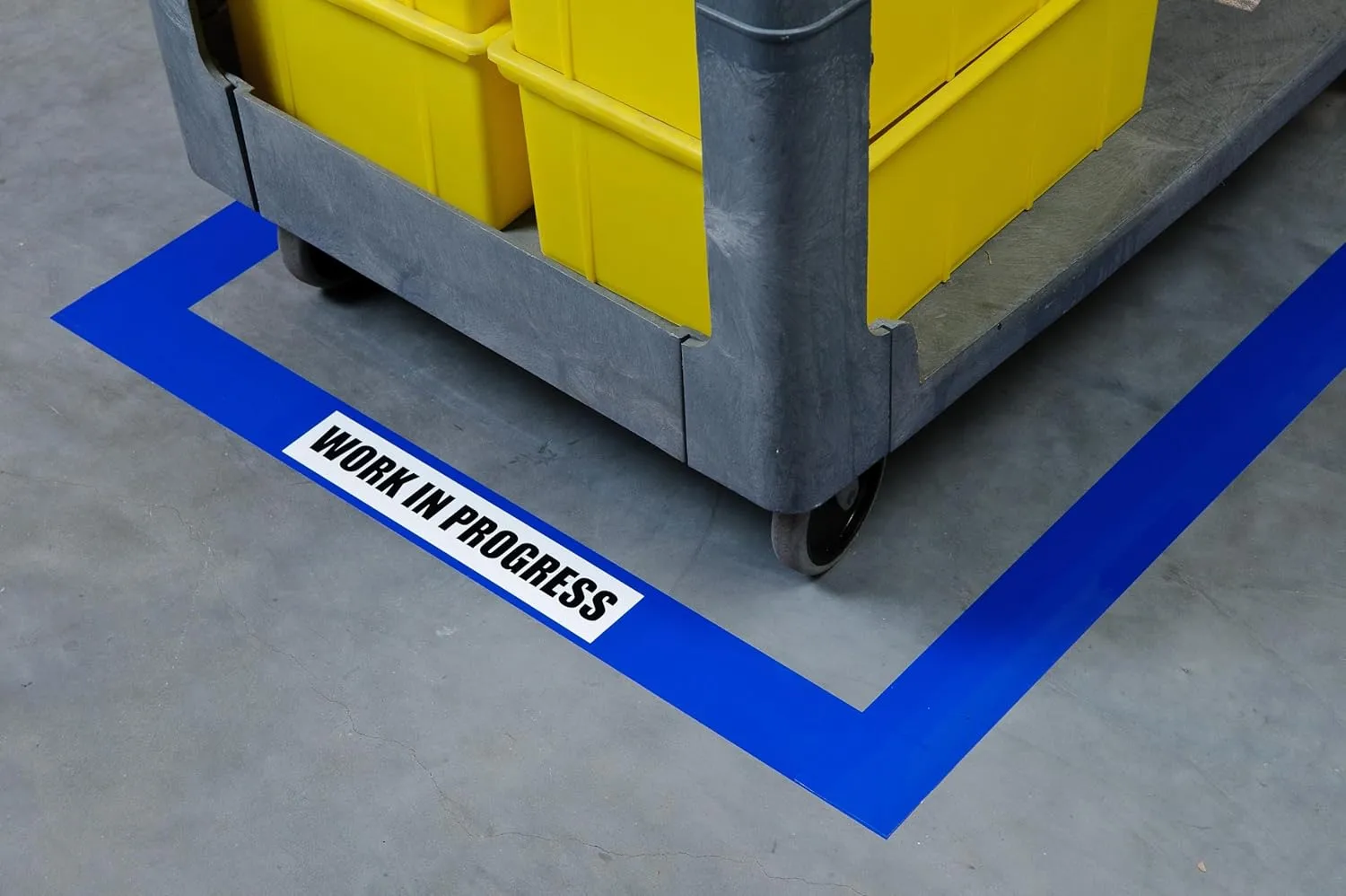 Brady ToughStripe Floor Marking Tape, 100' Polyester