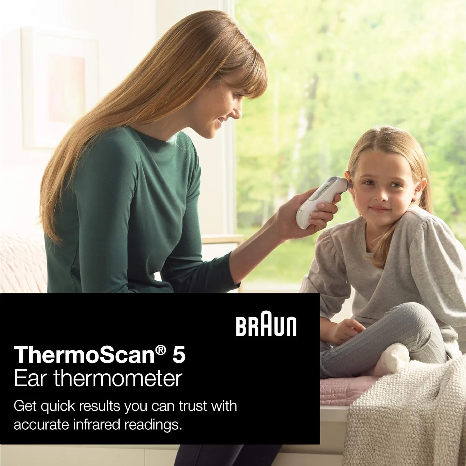 Braun ThermoScan 5 Ear Thermometer - ExacTemp Stability Indicator