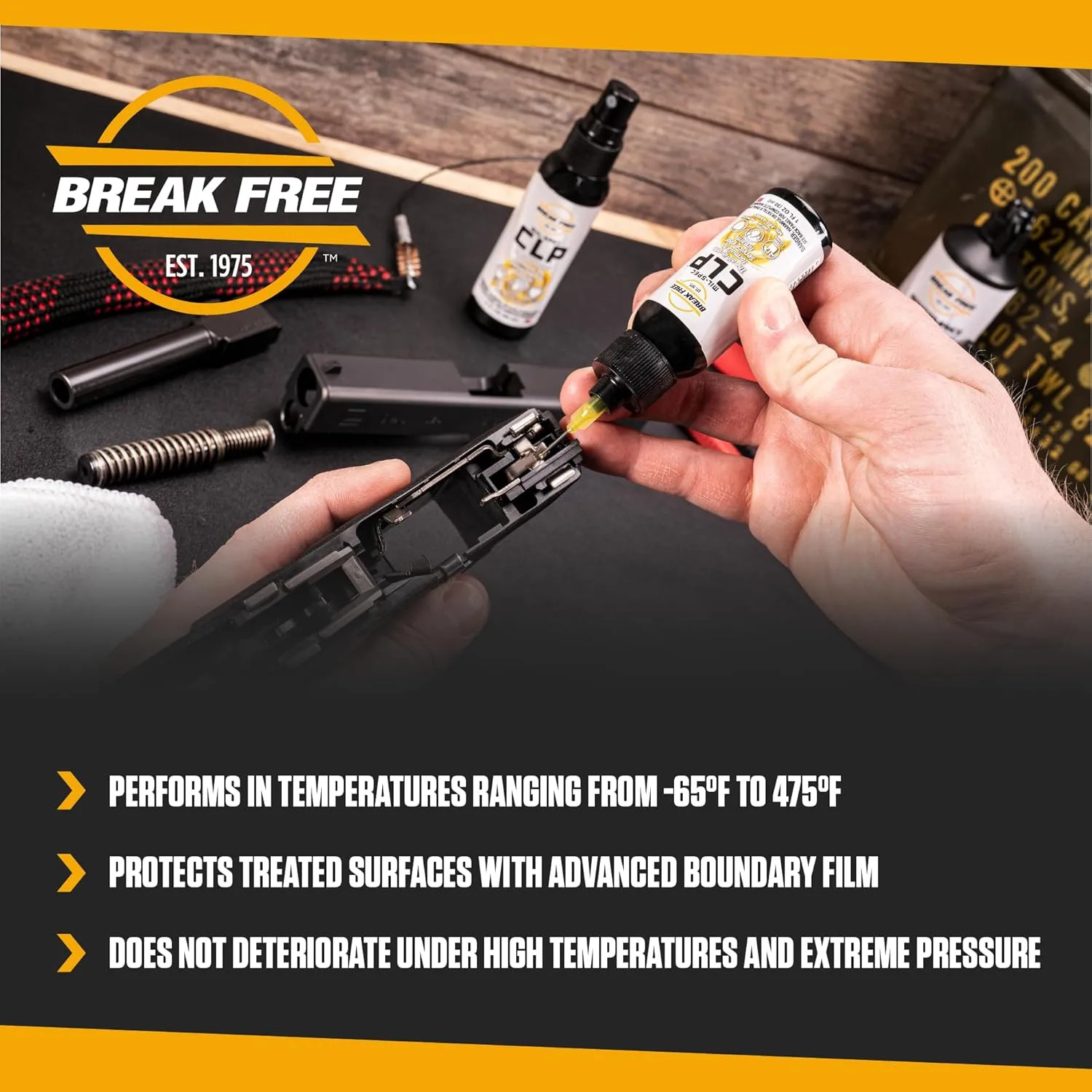 Break Free CLP Cleaner Lubricant & Preservative Gun Cleaner