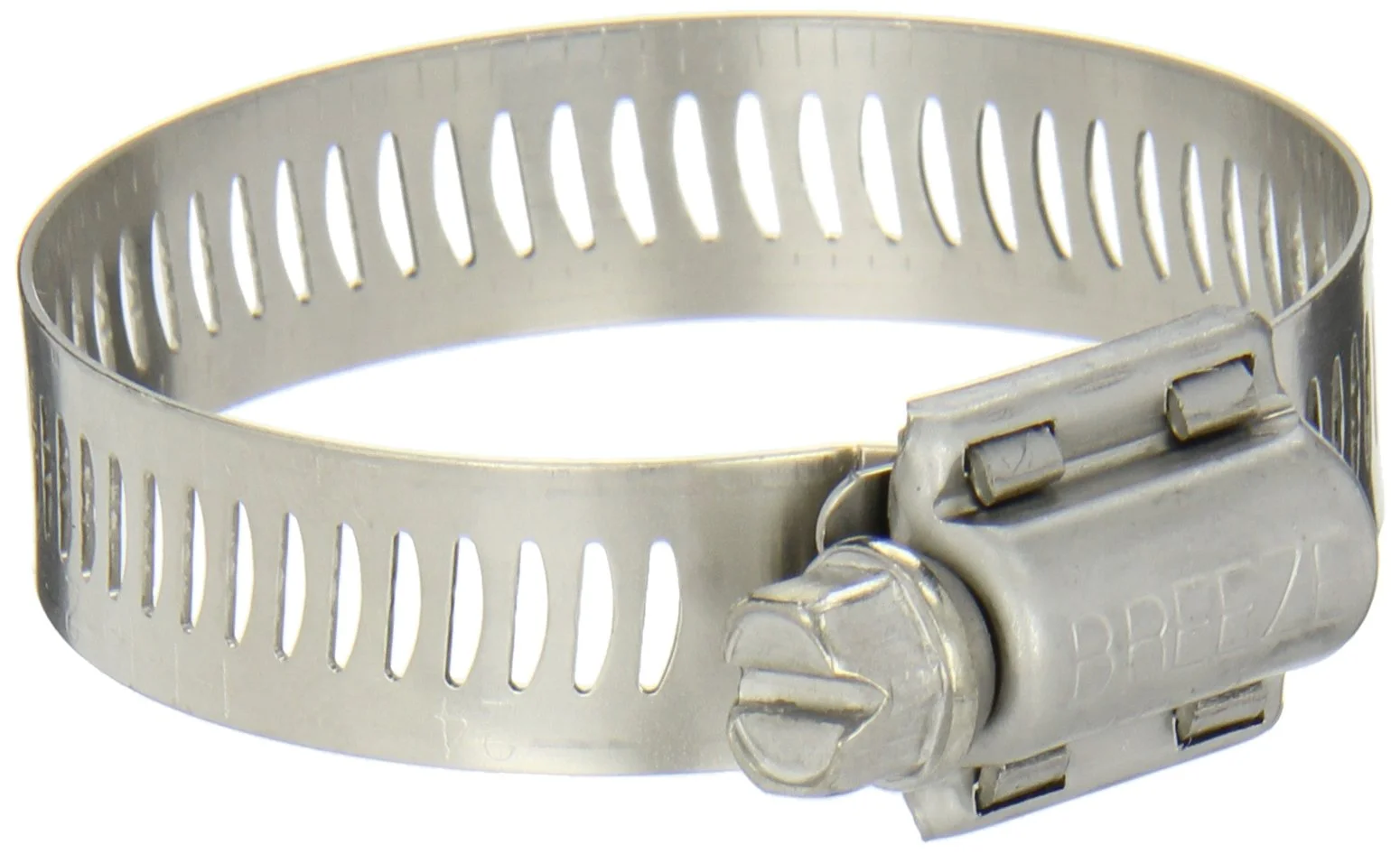 Breeze-62028H Power-Seal Stainless Steel Worm-Drive Hose Clamp, SAE Size 28 (Pack of 10)