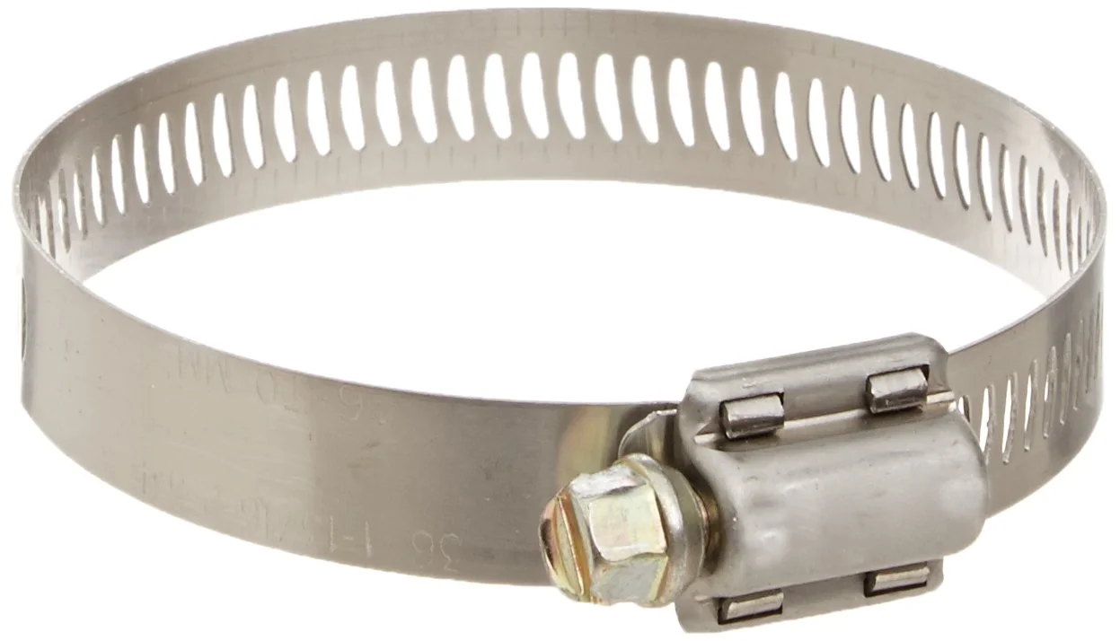 Breeze-62036H Power-Seal Stainless Steel Hose Clamp, Worm-Drive, SAE Size 36