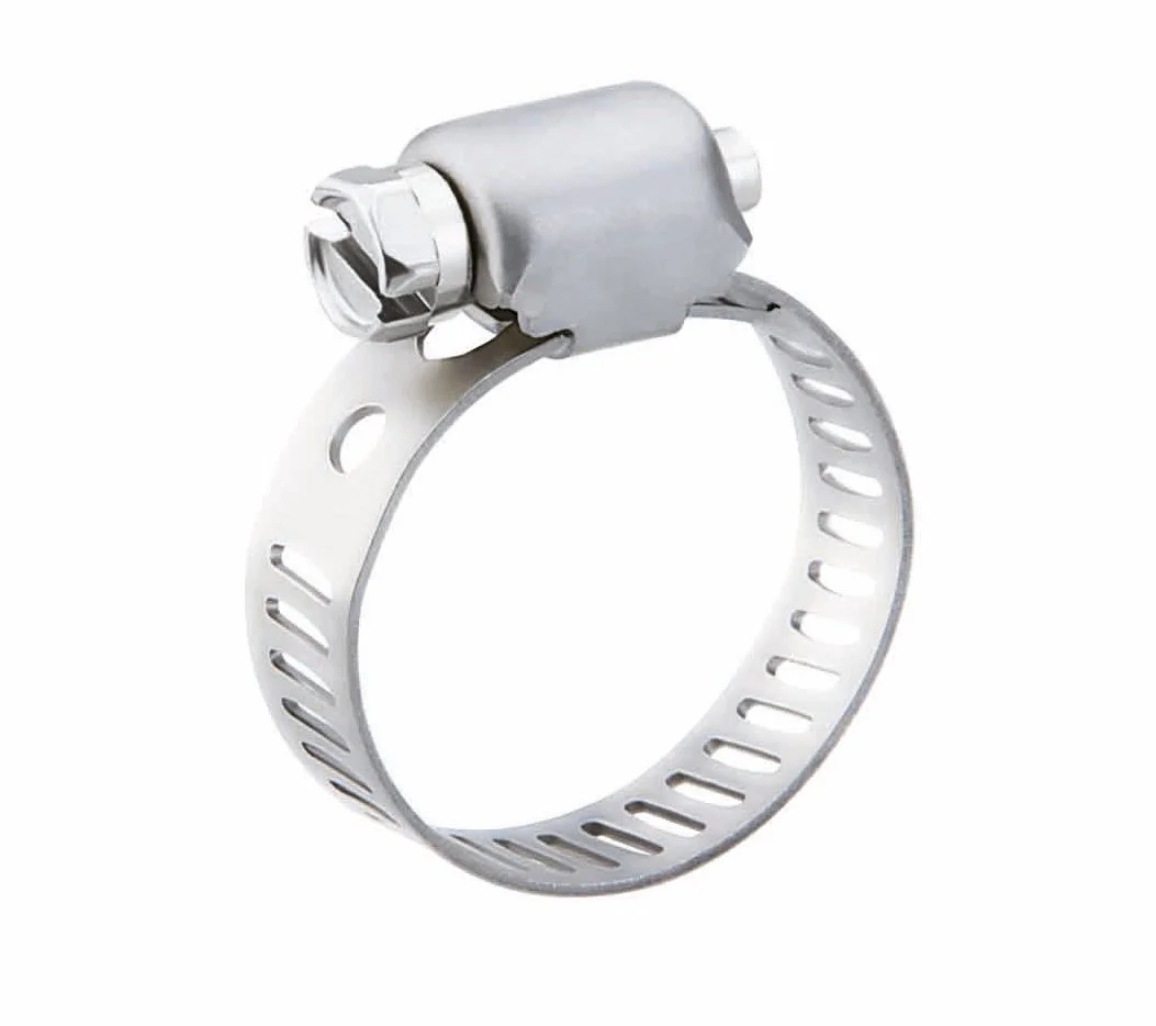 Breeze Miniature Stainless Steel Hose Clamp, Worm-Drive, SAE Size 8, 1/2" to 29/32" Diameter Range, 5/16" Band Width (Pack of 10)