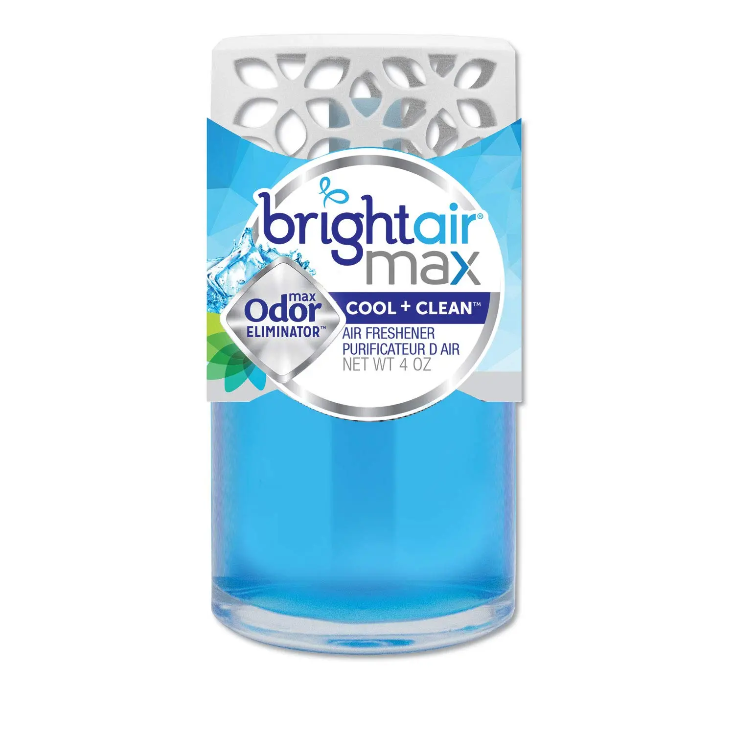 BRIGHT Air Max Scented Oil Air Freshener, Cool And Clean, 4 Oz