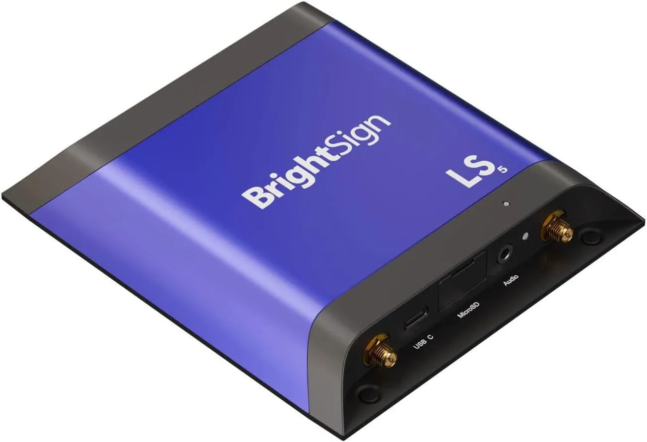 BrightSign LS425 H.265 Full HD & 4K Digital Signage Player