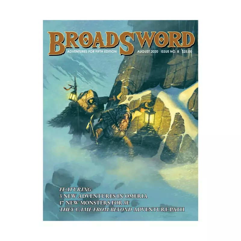 5E - D&D - DMDave - Broadsword Adventures Issue 8