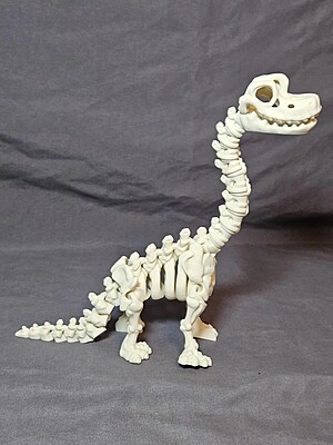 Large Bronto Mini Golf Fossil