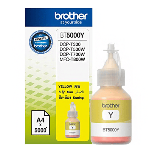 Brother-BT5000 Ink Bottles Yellow