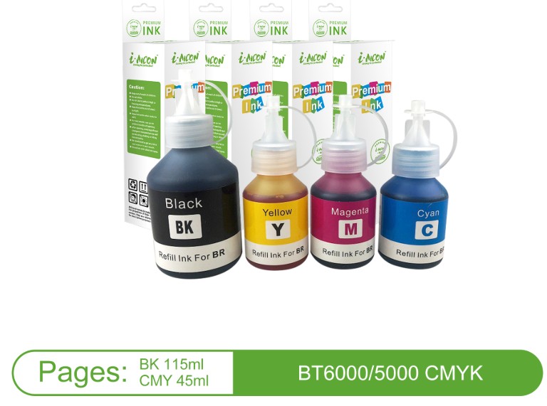 AICON INK CTGE C-BT5000Y YELLOW FOR BROTHER