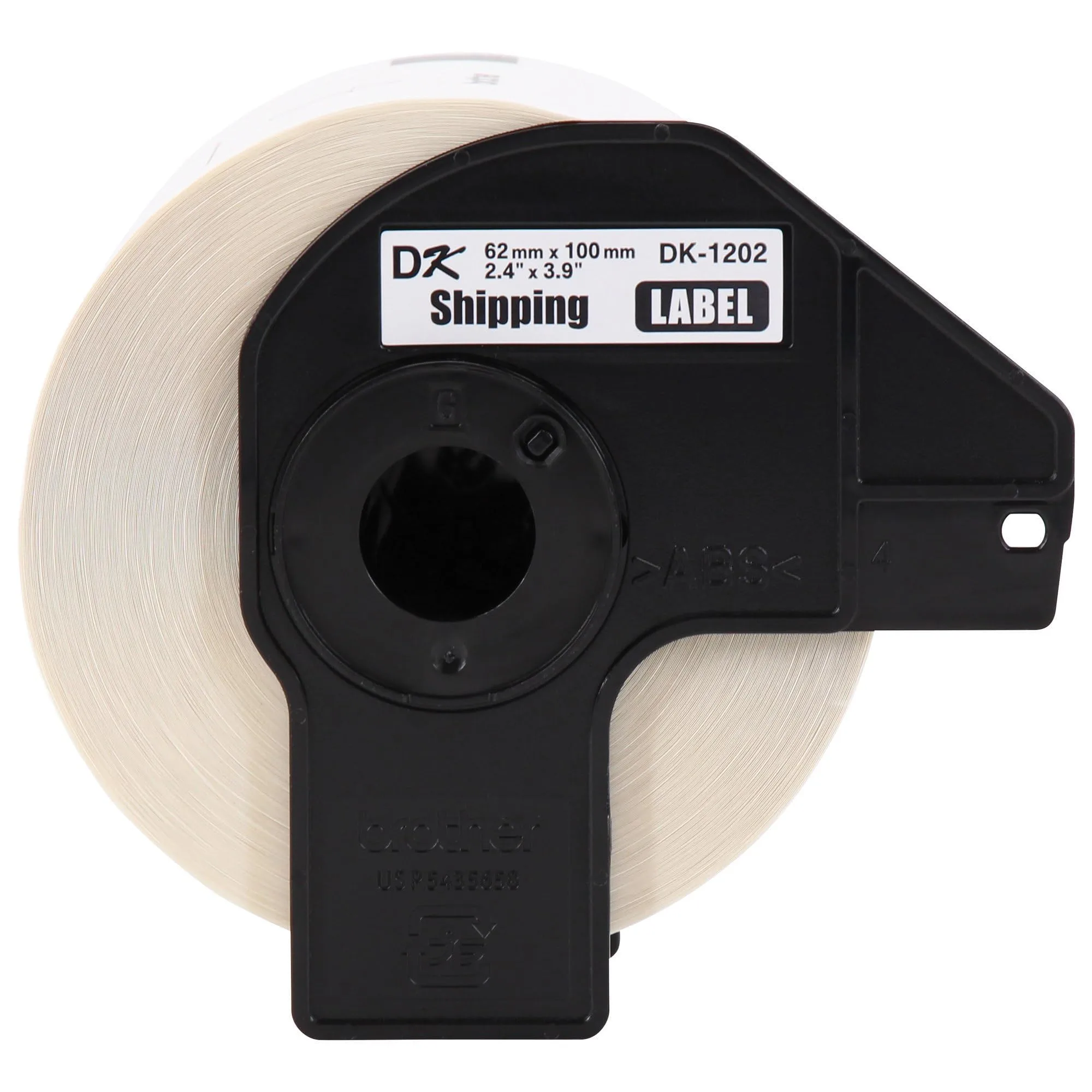 BROTHER Genuine DK-1202 Die-Cut Shipping Labels, 2.4 x 3.9 in, 300 Labels/roll