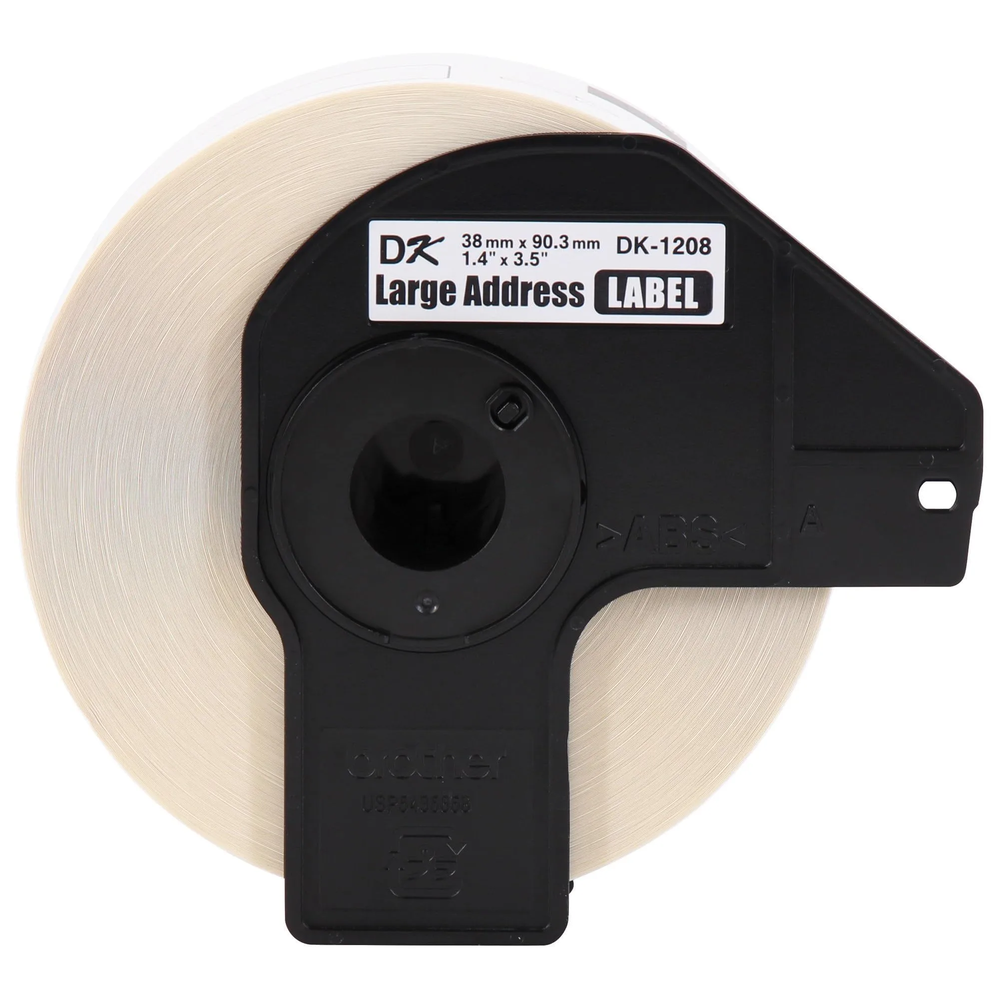 Brother DK-1208 Die-Cut Large Address Labels, 3 Rolls (400/roll) - DK12083PK