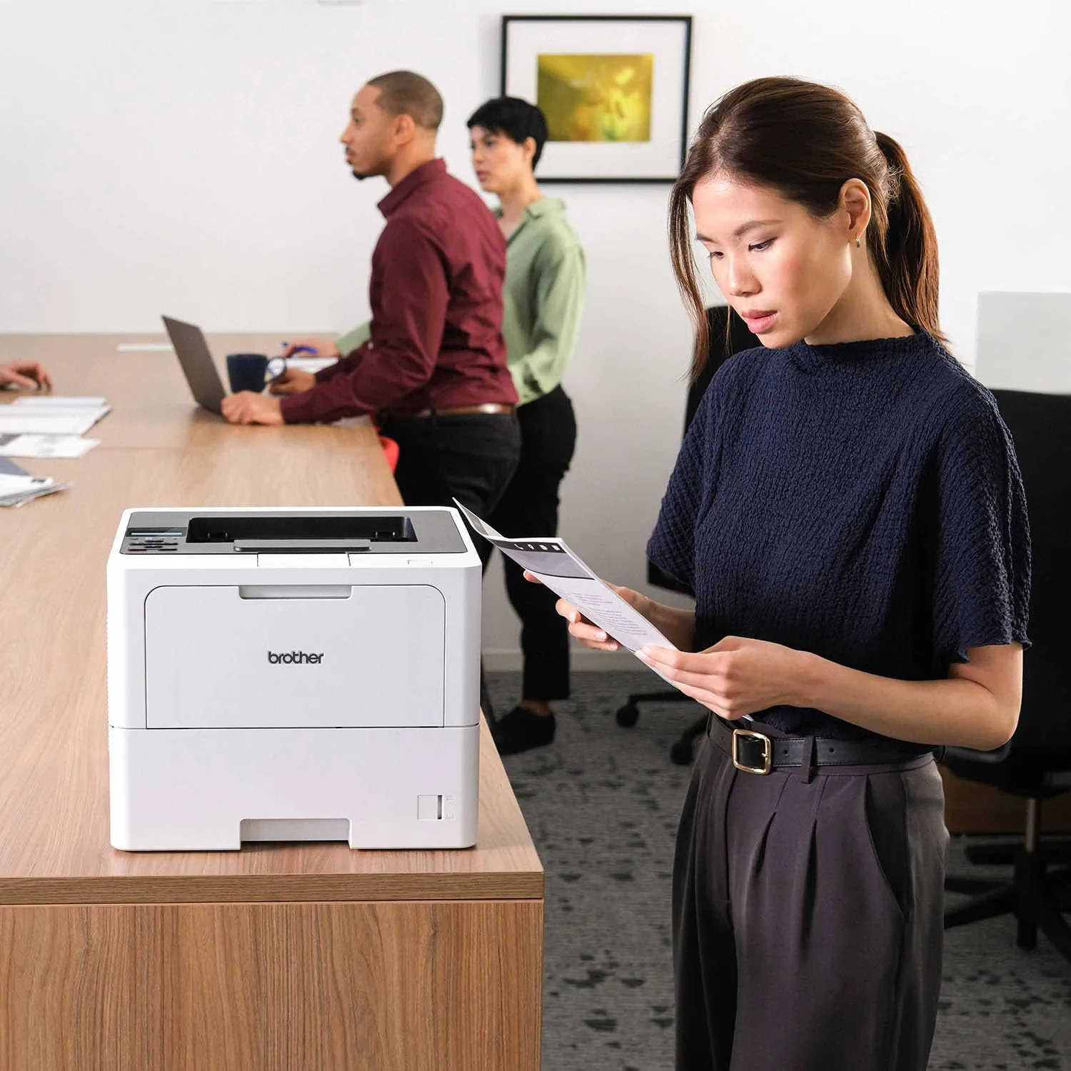 Brother Business Wireless Monochrome Laser Printer