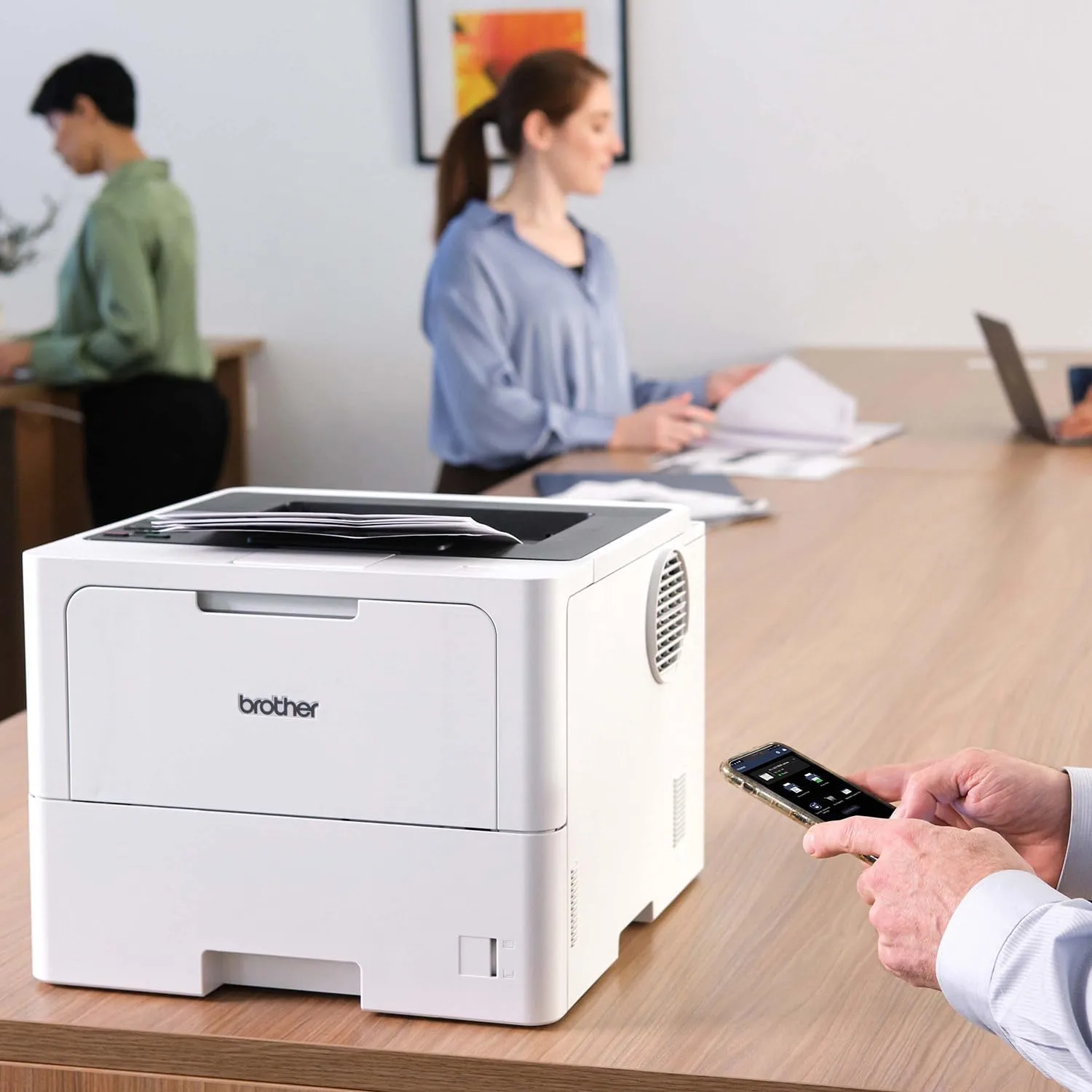 Brother Business Wireless Monochrome Laser Printer