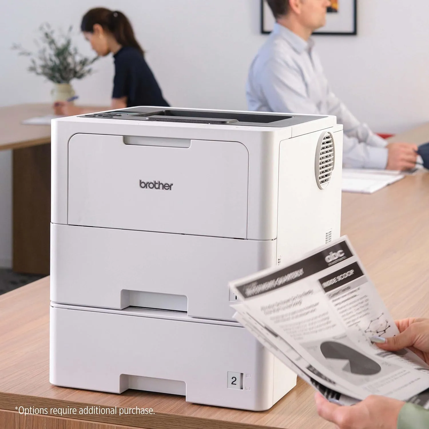 Brother Business Wireless Monochrome Laser Printer