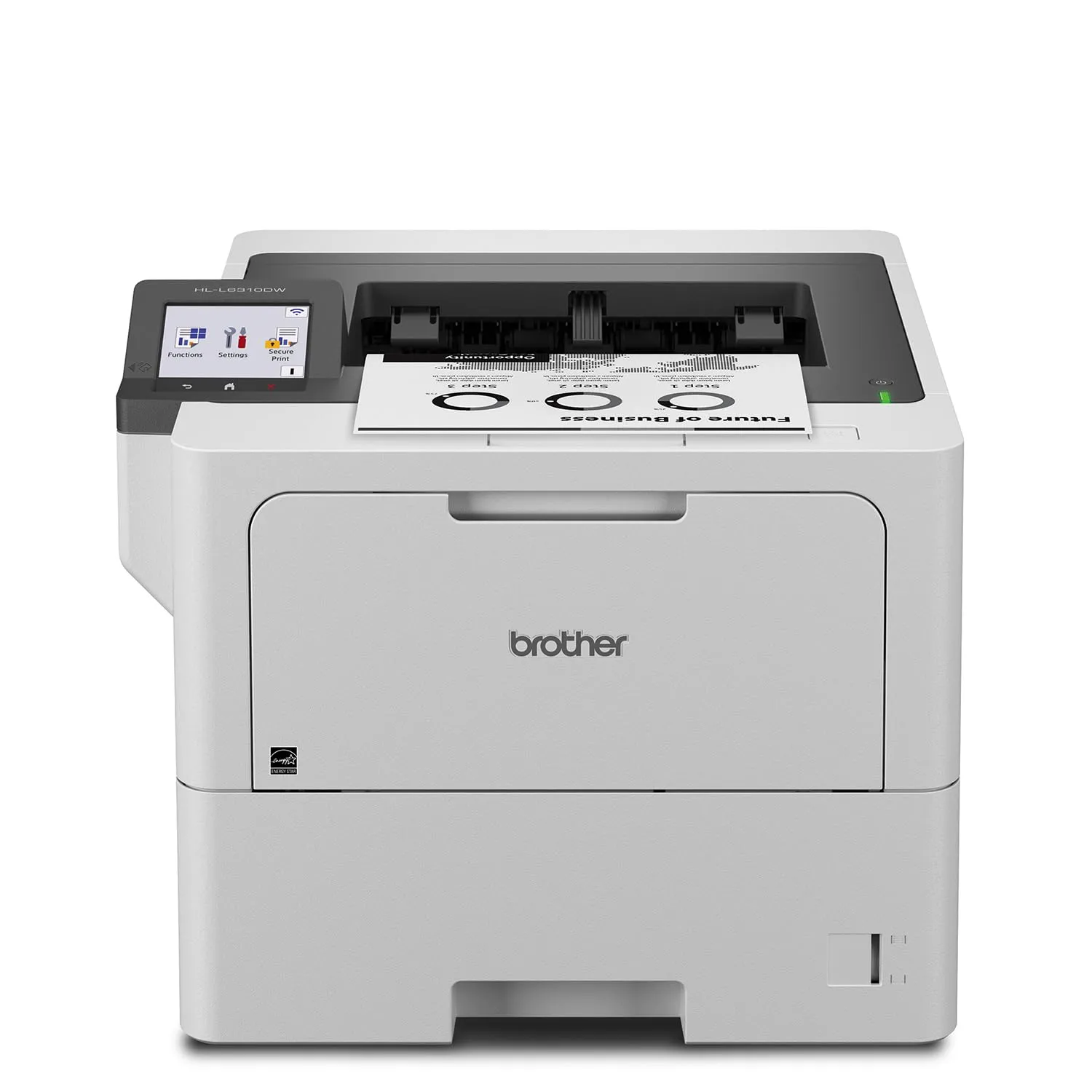 Brother HL-L6310DW Enterprise Monochrome Laser Printer with Low-cost Printing, Wireless Networking, and Large Paper Capacity