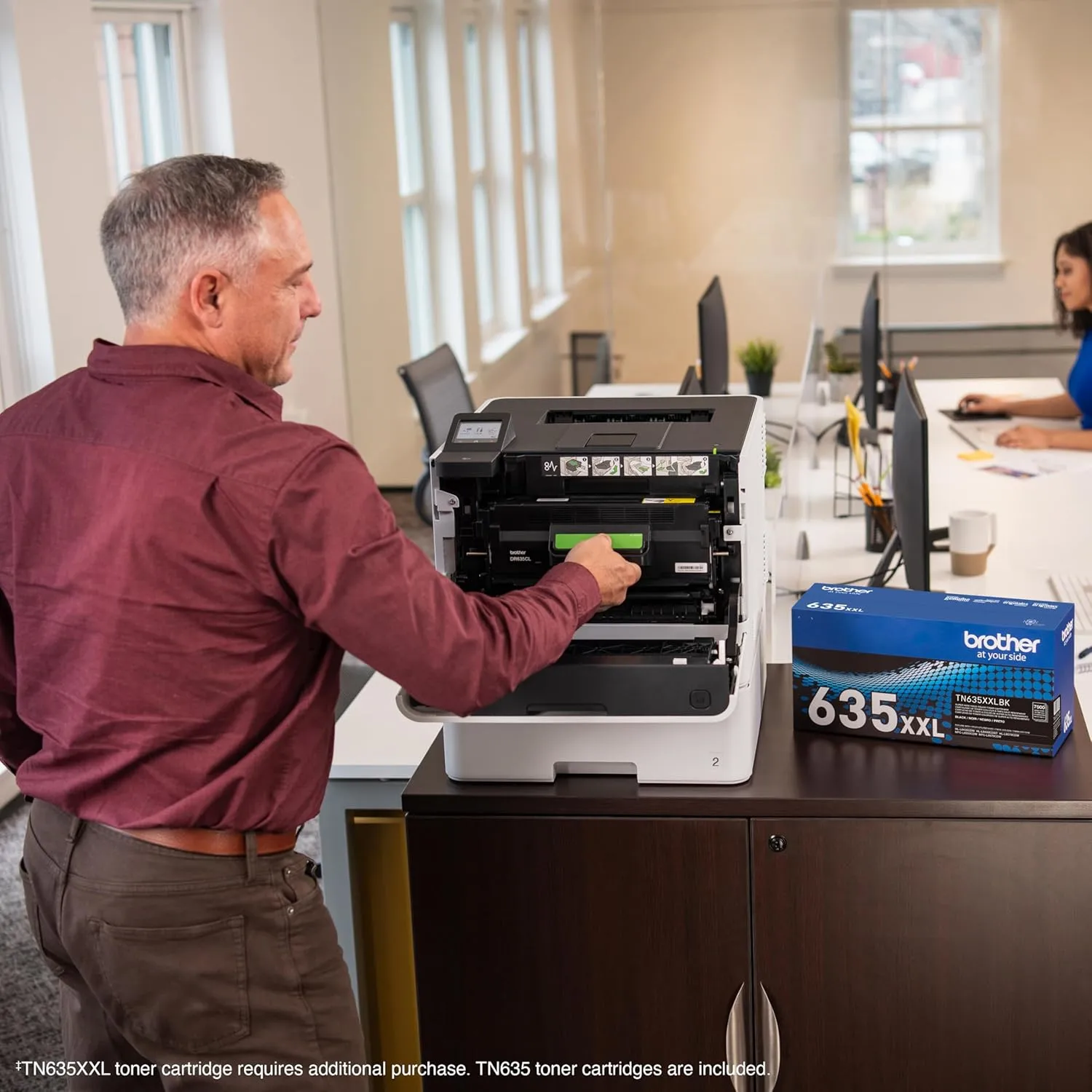 Brother HL-L8430CDWT Business Color Laser Printer with Dual Paper Trays, Low-Cost Printing, and Wireless Networking