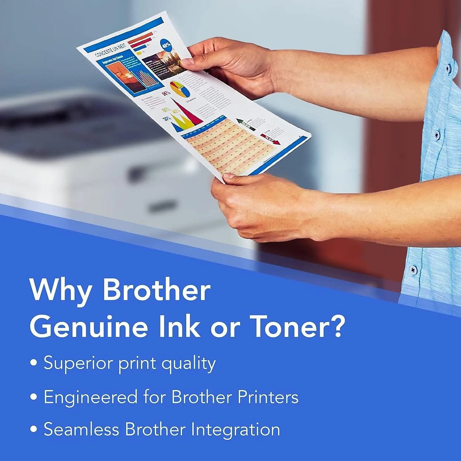 Brother Genuine High Yield Black Ink Cartridge, LC103BK, Replacement Black Ink, Page Yield Up to 600 Pages