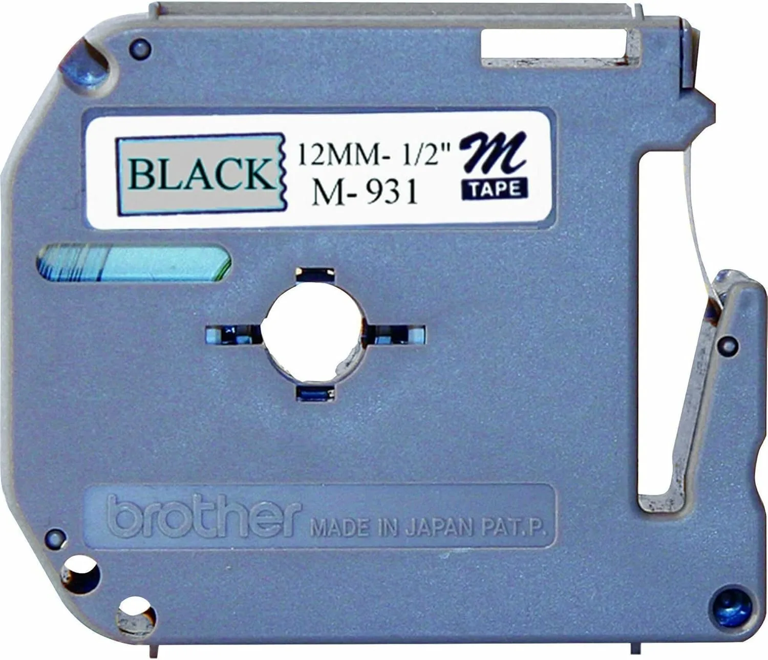 Brother P-Touch M Series 1/2 (12mm) Label Tape 26.2 ft