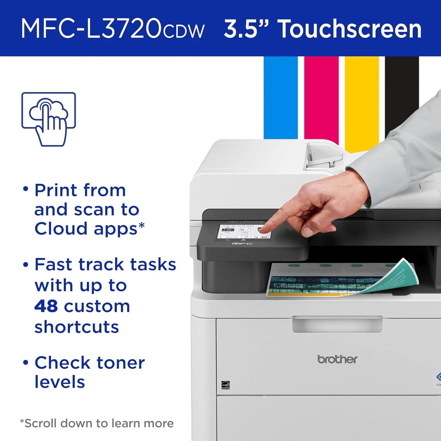 Brother Wireless Digital Color All-in-One Printer