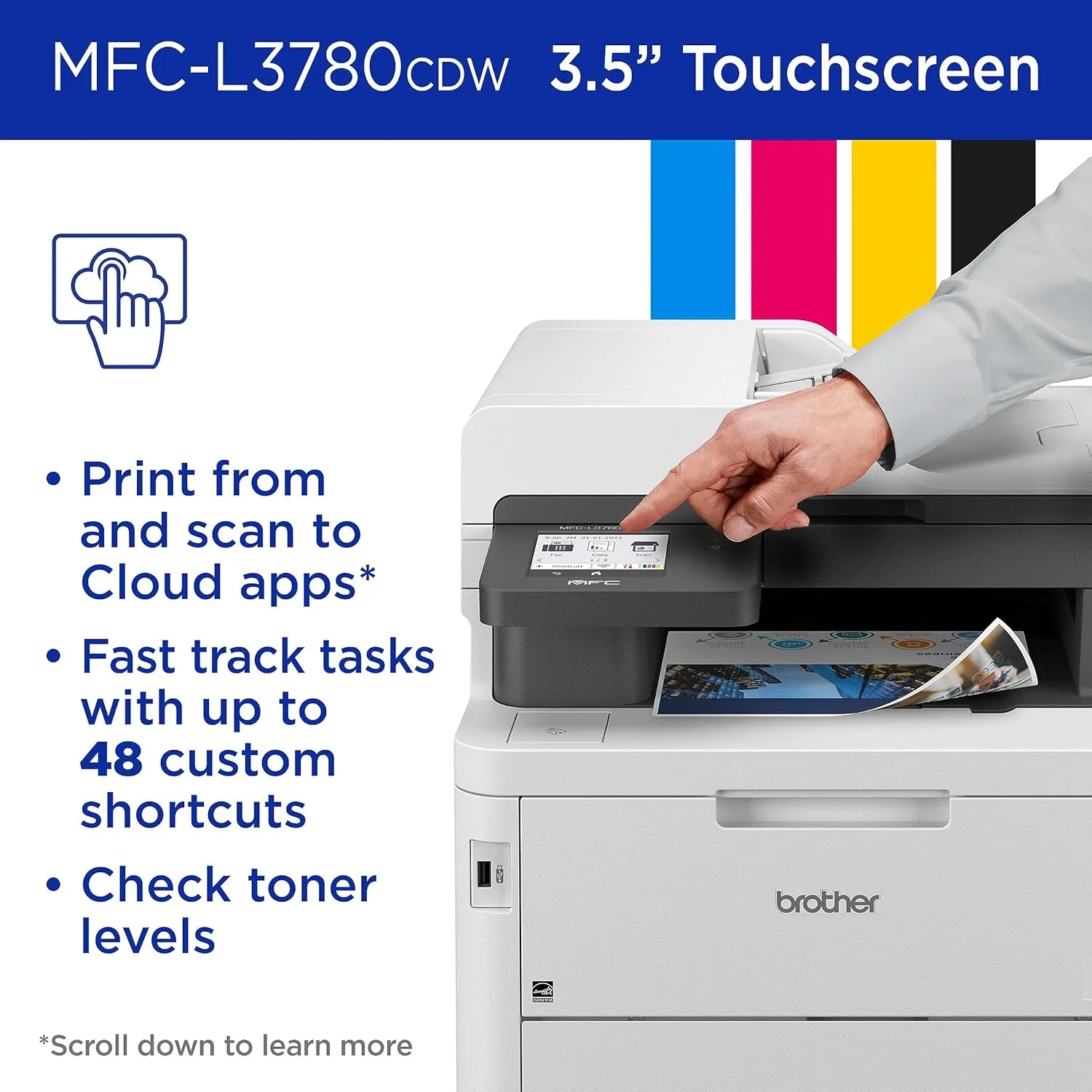 Brother HL-L3300CDW Wireless Color Multi-Function Laser Printer