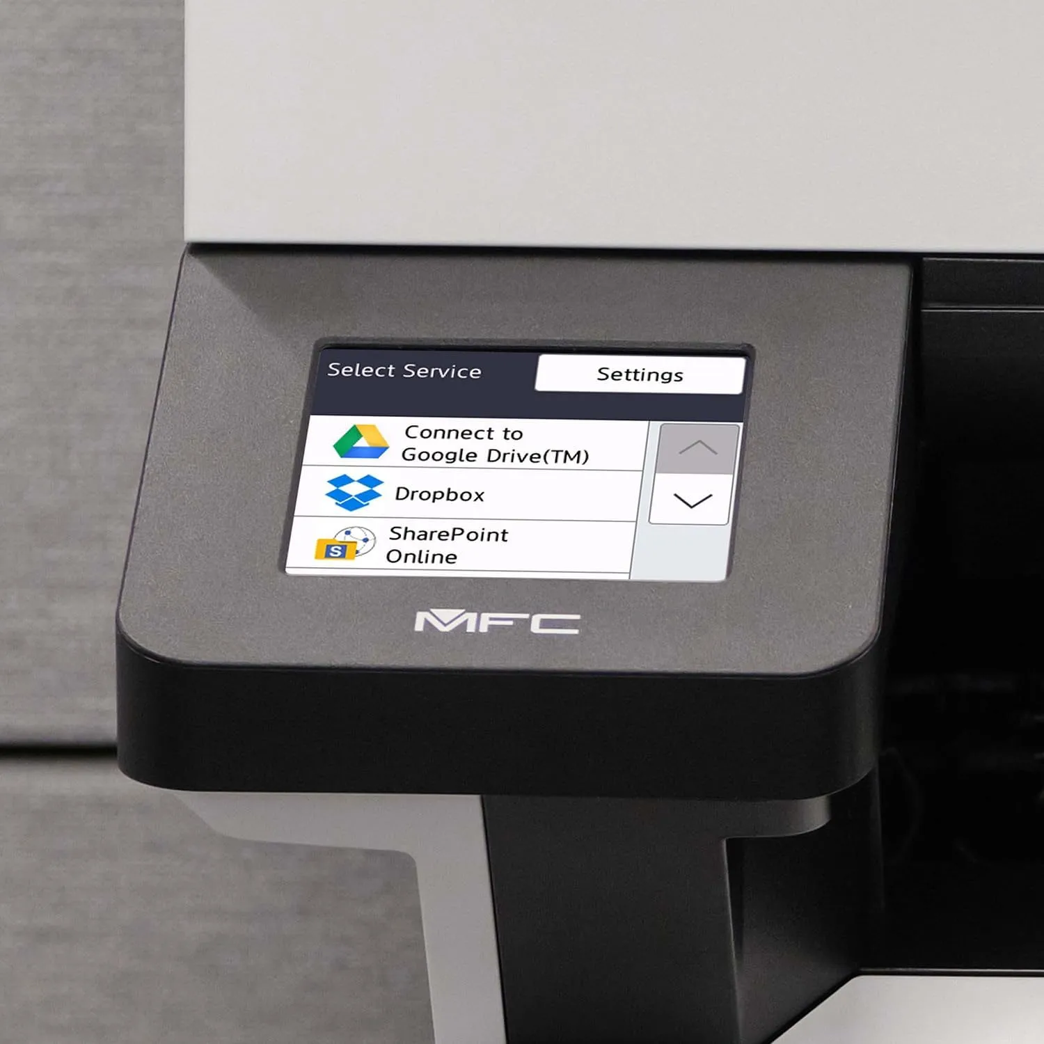 Brother MFC-L5710DW Business Monochrome Laser All-in-One Printer with Wireless Networking and Duplex Print, Scan, and Copy