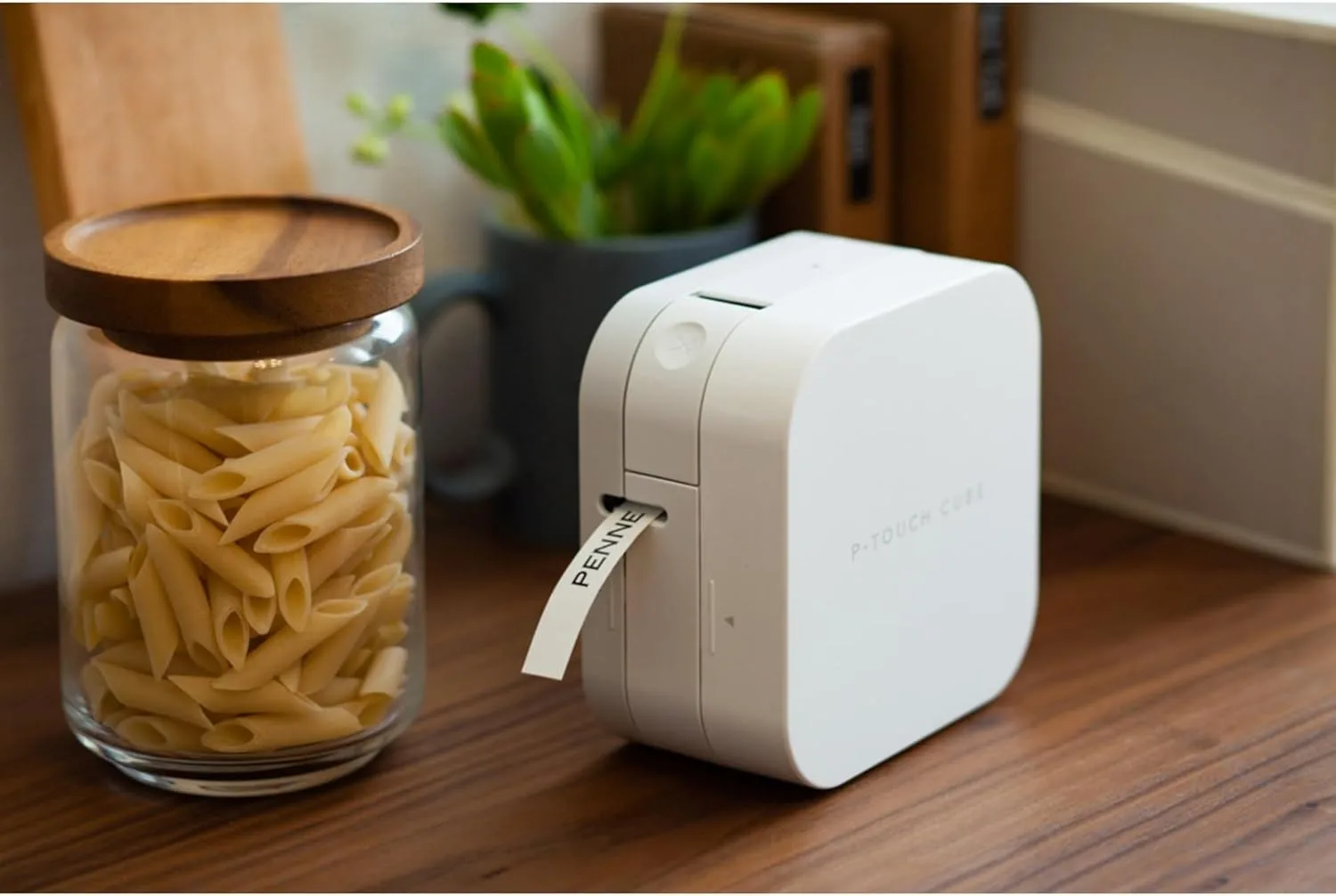 Brother P-touch CUBE Bluetooth Label Maker PTP300BT