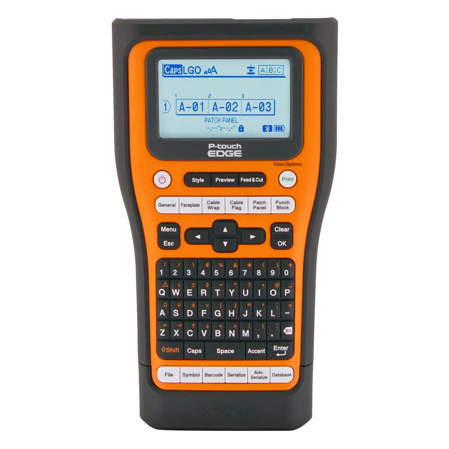 Brother P-touch EDGE Handheld Industrial Label Printer