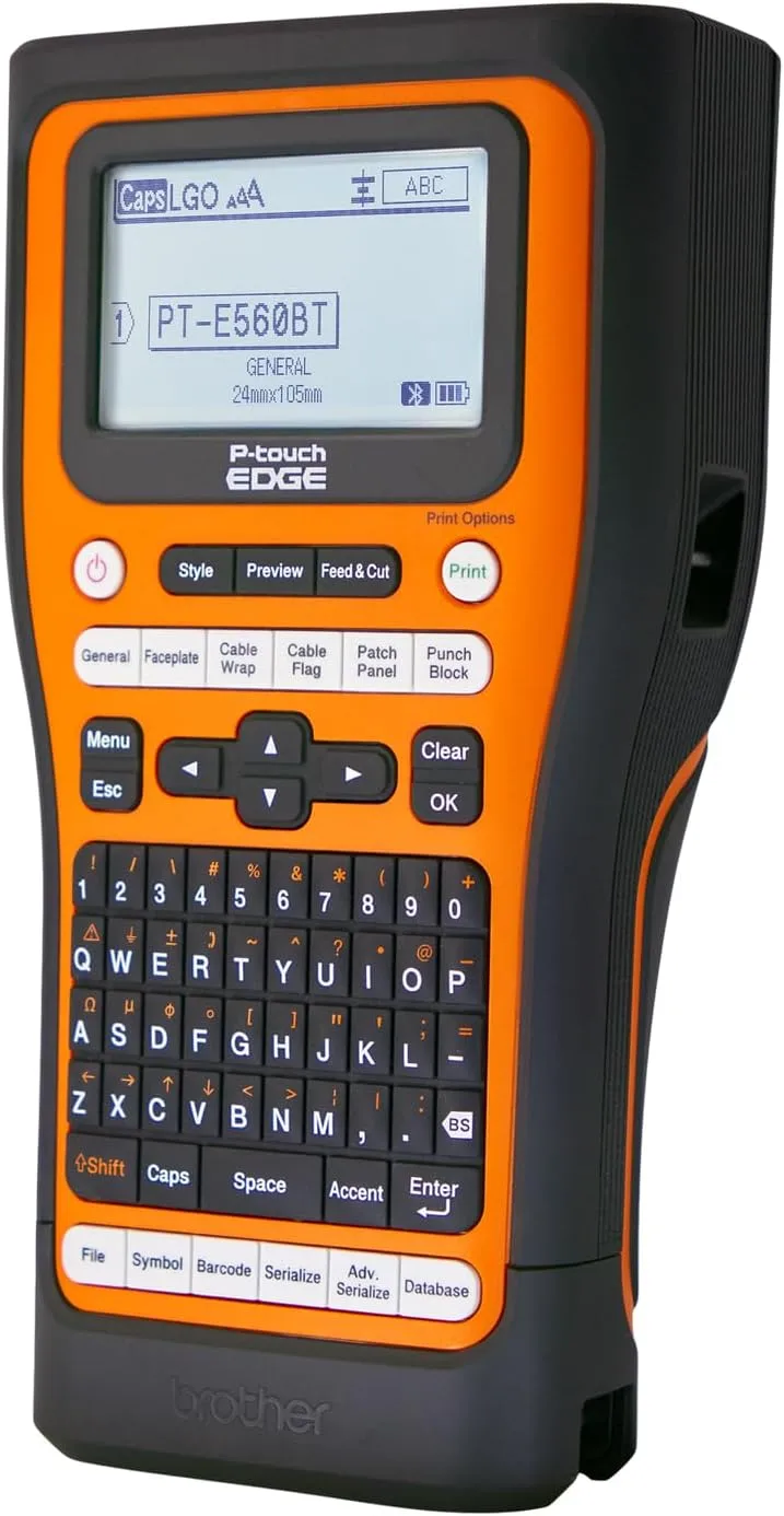 Brother P-touch EDGE Handheld Industrial Label Printer