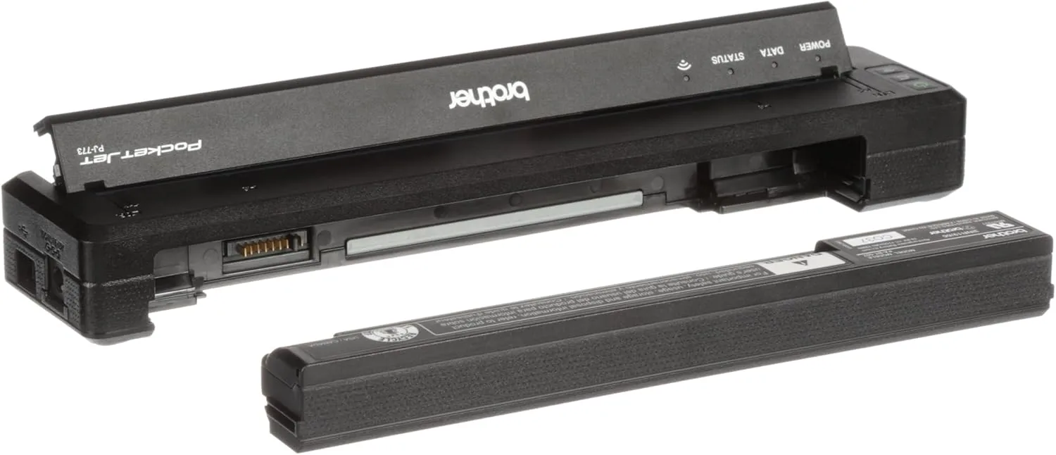 Rechargeable Li-Ion Battery for Brother PocketJet Printers