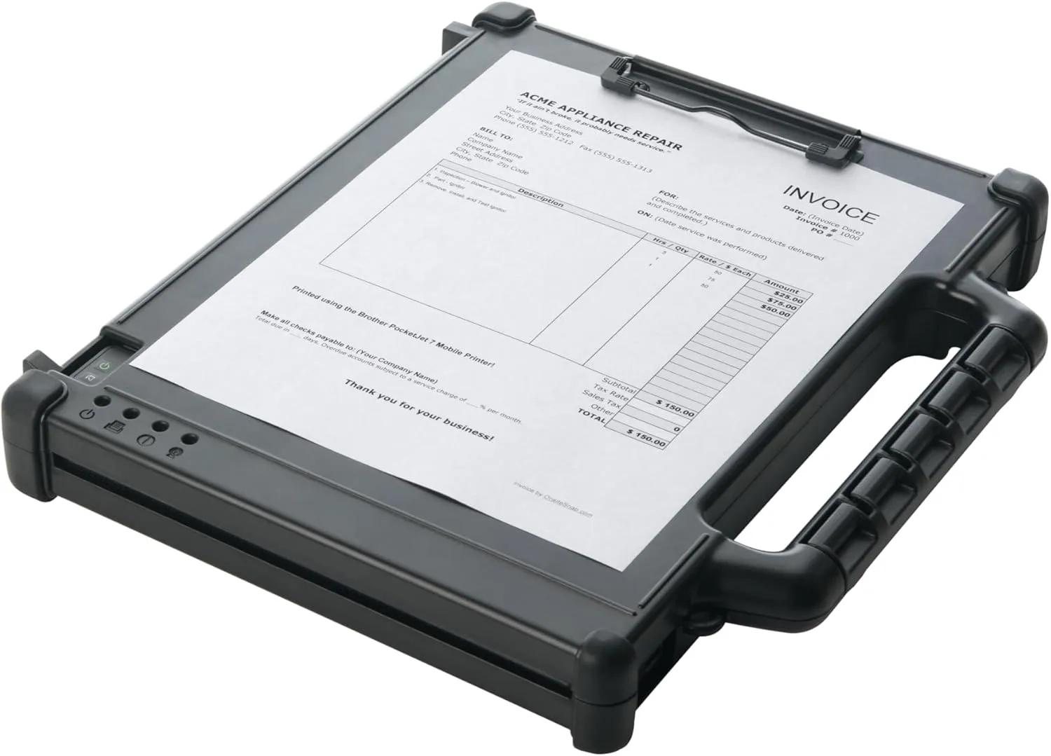 Brother Rugged Carrying Case (Bi-fold) for PocketJet Printers