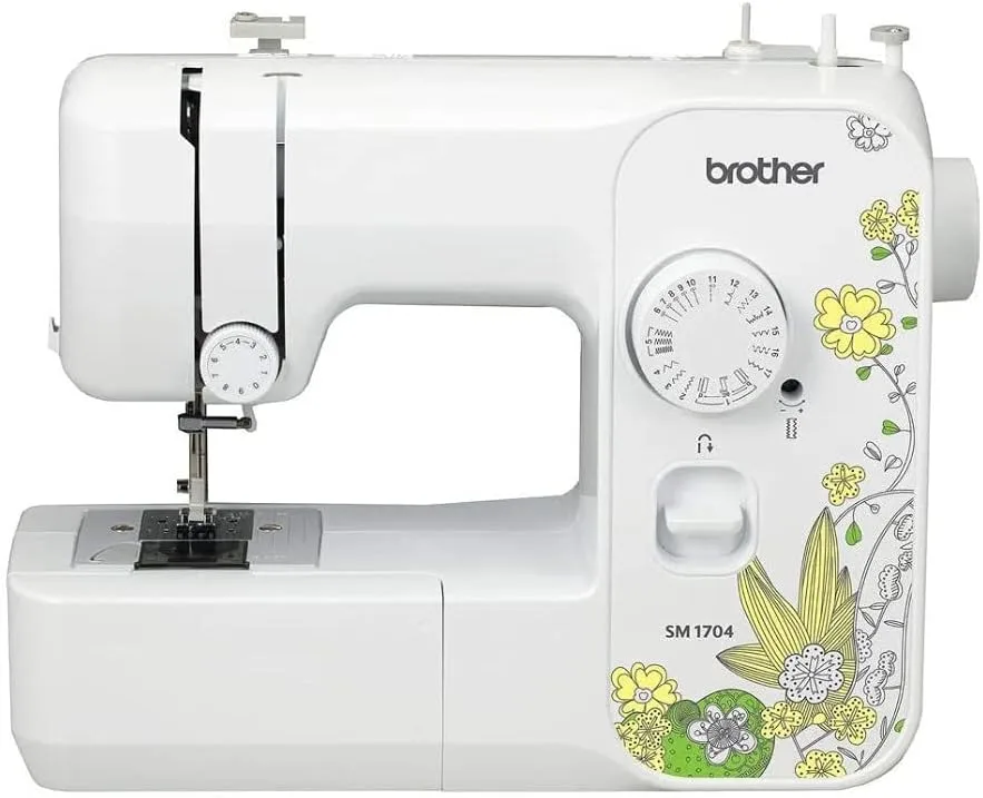 Brother SM1704 17-Stitch Lightweight Sewing Machine (White)