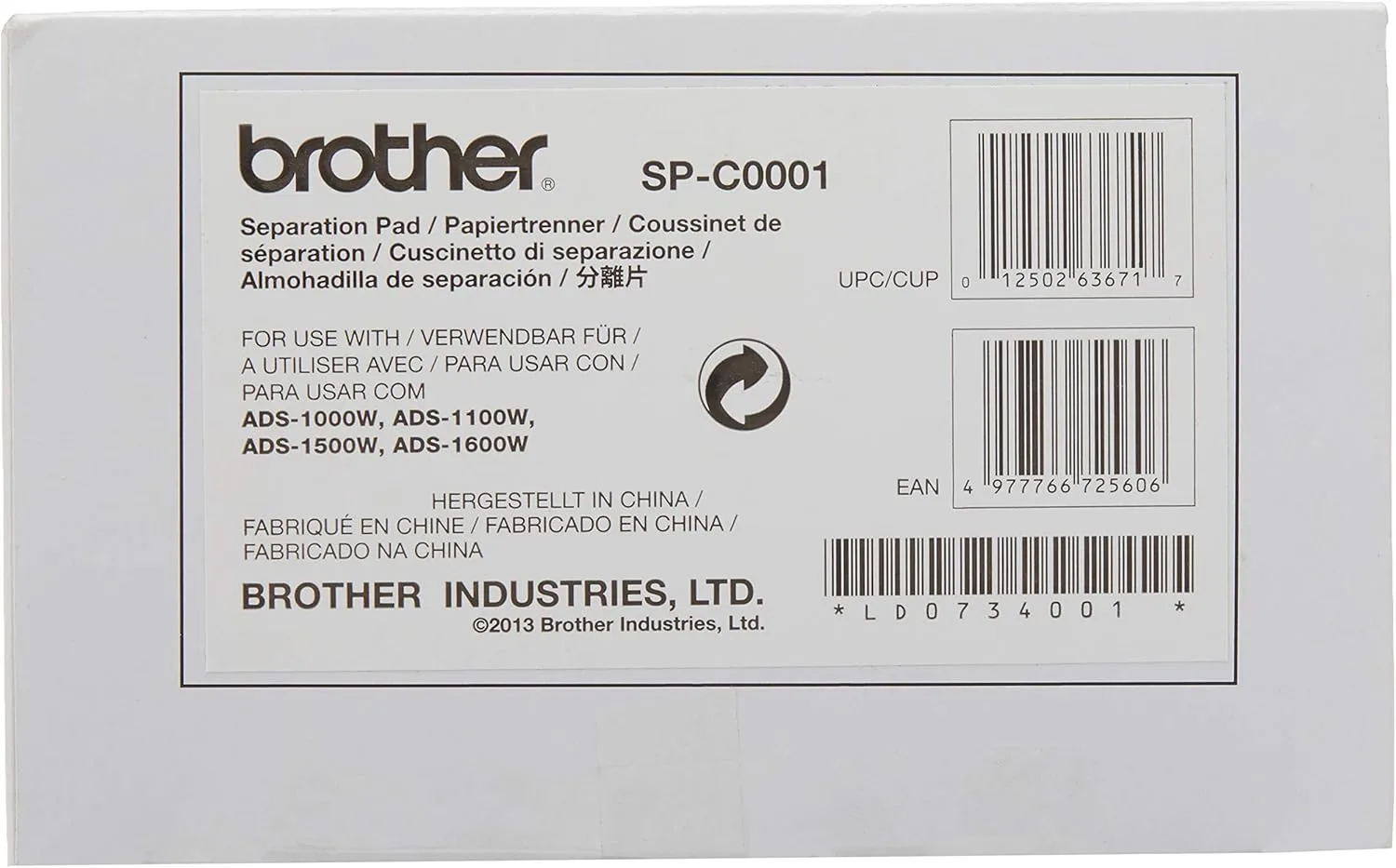 Brother Printer SPC0001 Document Scanner Accessory