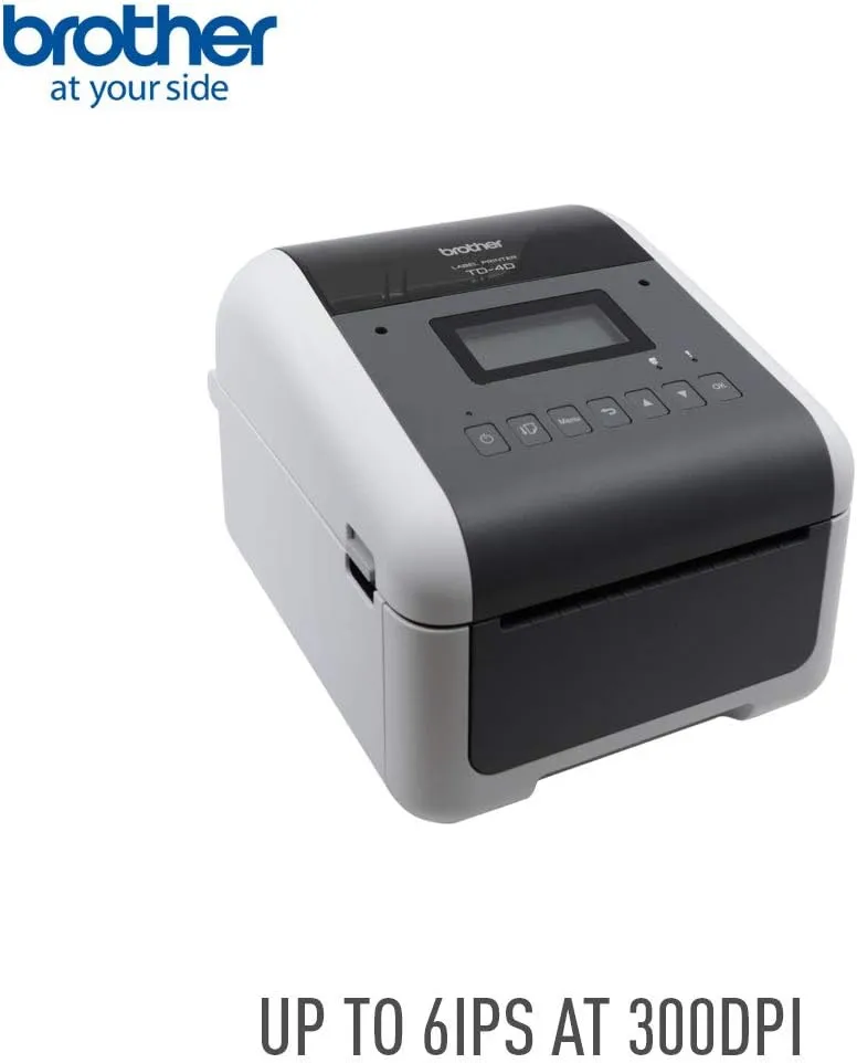 BROTHER 4-inch Thermal Desktop Label and Barcode Printer