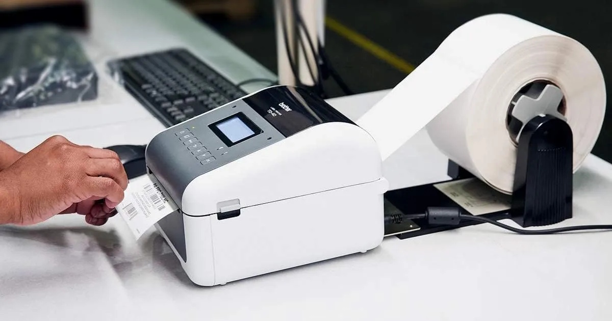 BROTHER 4-inch Thermal Desktop Label and Barcode Printer