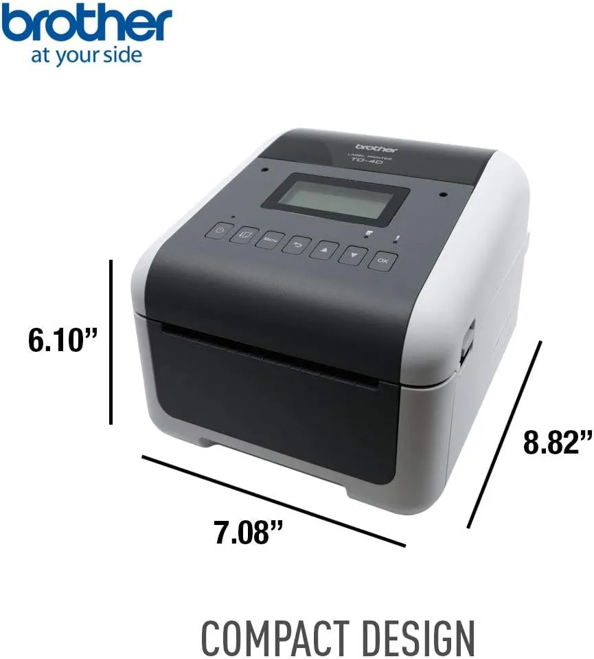 BROTHER 4-inch Thermal Desktop Label and Barcode Printer
