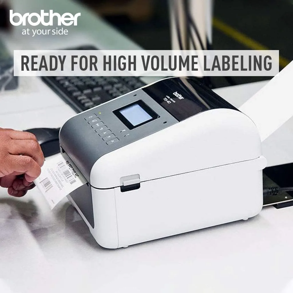 BROTHER 4-inch Thermal Desktop Label and Barcode Printer