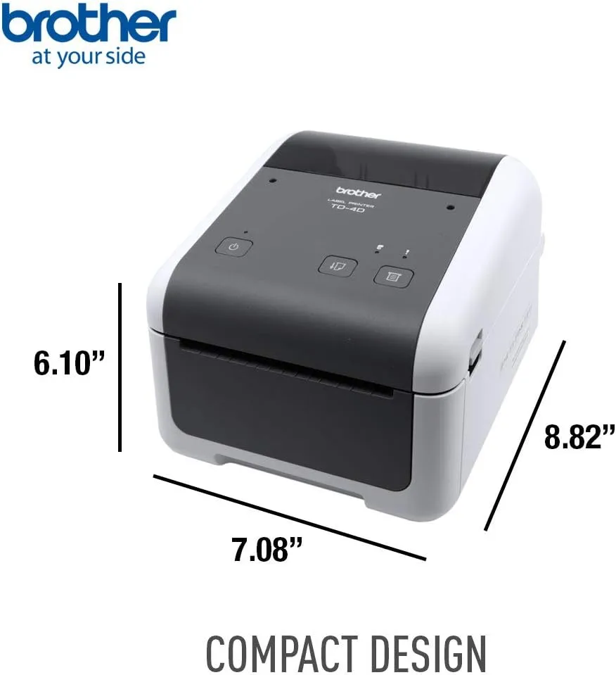 BROTHER 4-inch Thermal Desktop Label and Barcode Printer