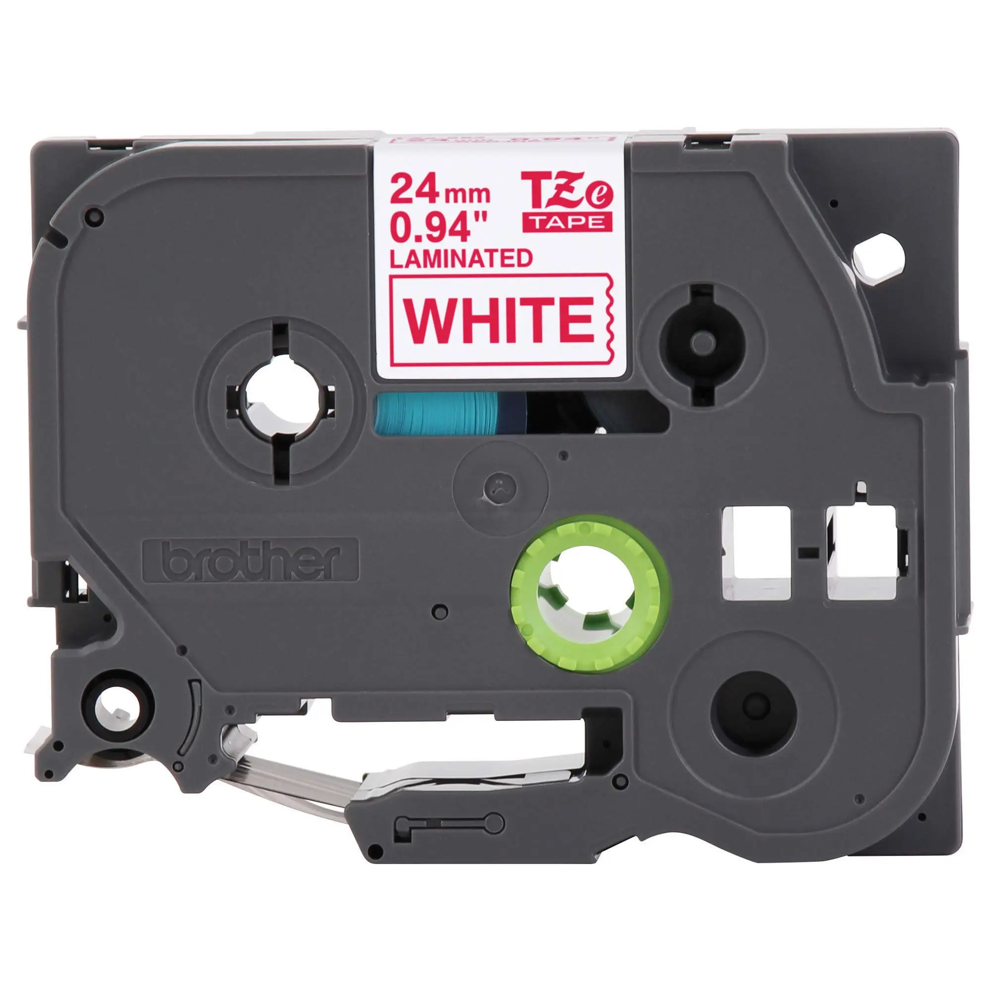 Brother Genuine P-Touch TZe Laminated Label Tape, 1" (24mm) x 26.2ft (8m)