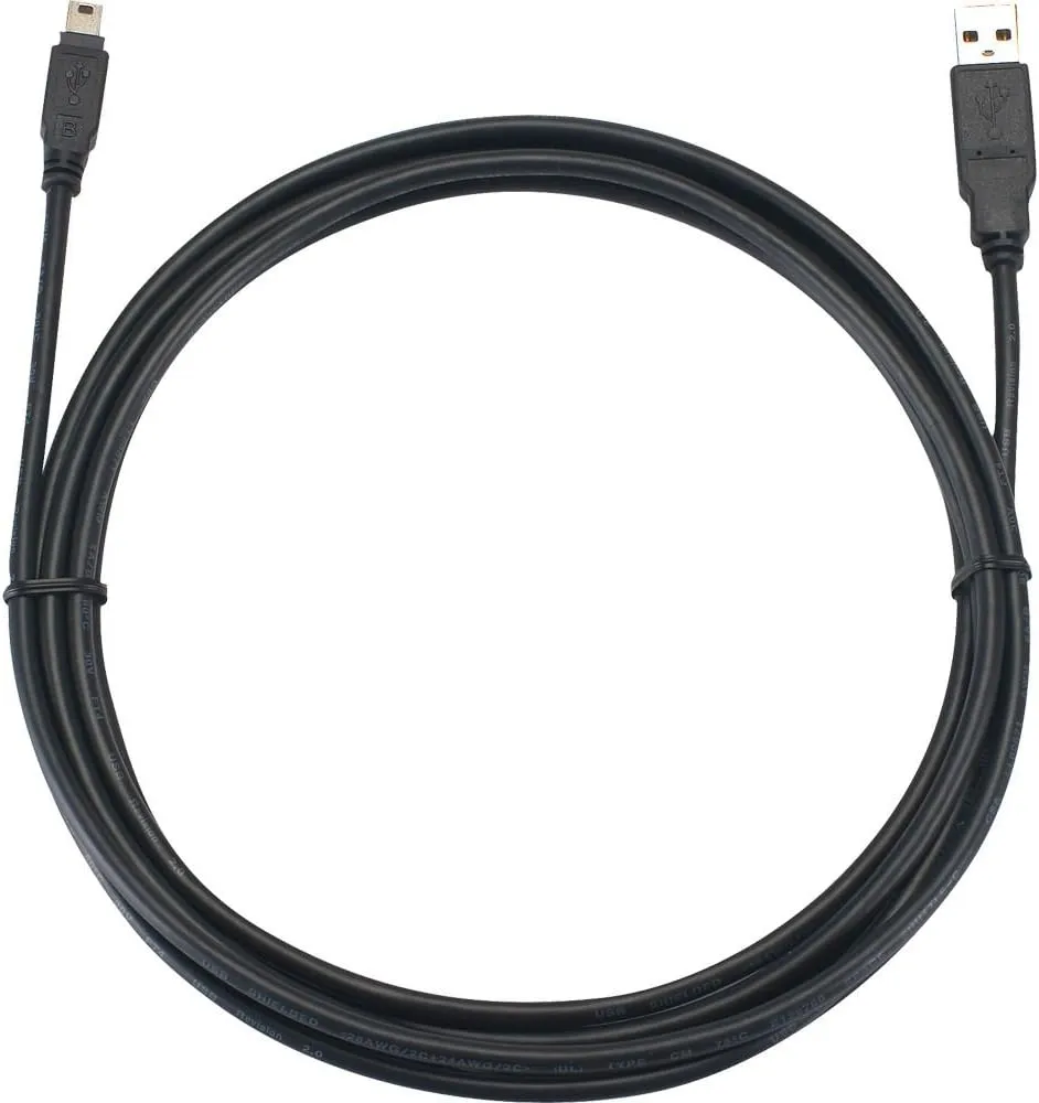 Brother USB Cable 10ft USB-Mini5B to USB-A