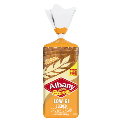 ALBANY SUPERIOR LOW GI BROWN SEED 700G