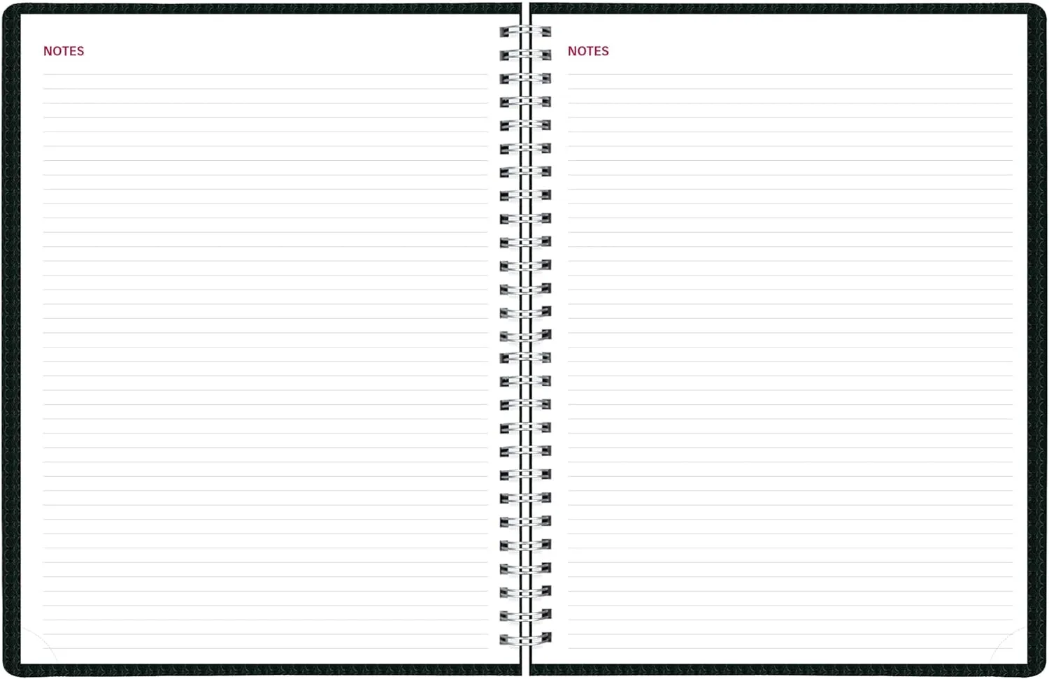Brownline® 2026 DuraFlex Weekly Planner, Appointment Book, 12 Months, January to December, Twin-Wire Binding, 11" x 8.5", Black (CB950V.BLK-26)