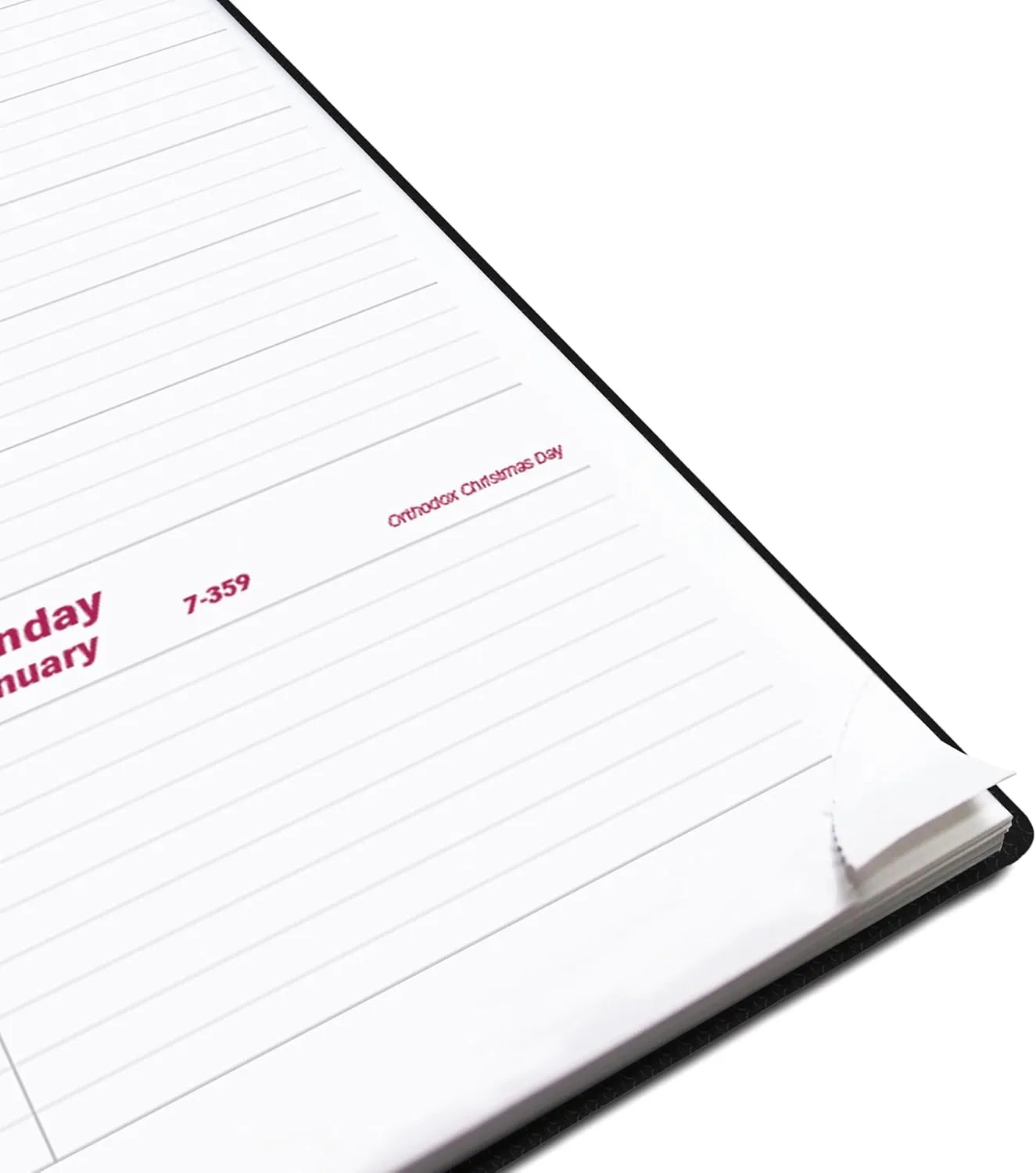 Brownline® 2026 DuraFlex Weekly Planner, Appointment Book, 12 Months, January to December, Twin-Wire Binding, 11" x 8.5", Black (CB950V.BLK-26)