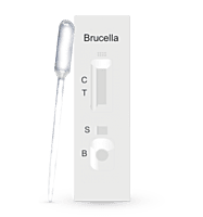 Prueba rapida en cassette para la determinacion cualitativa de Brucella abortus- kit con 25 pruebas- Certum