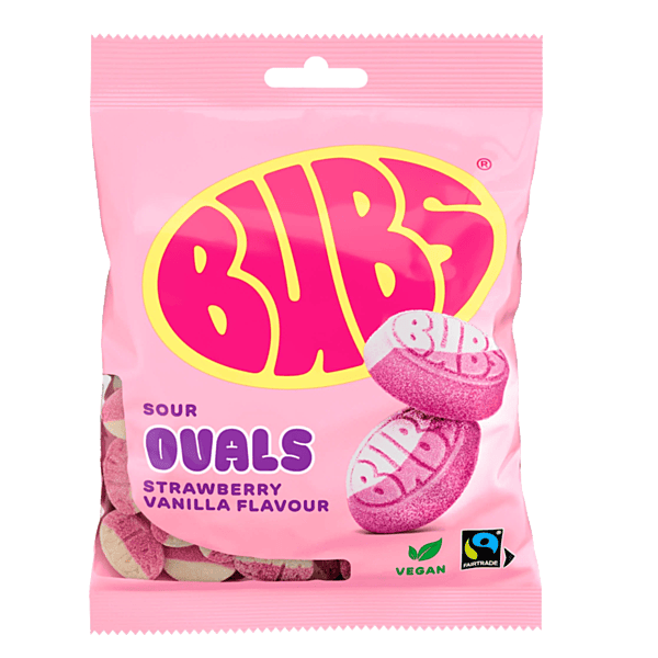 BUBS Sour Strawberry Vanilla