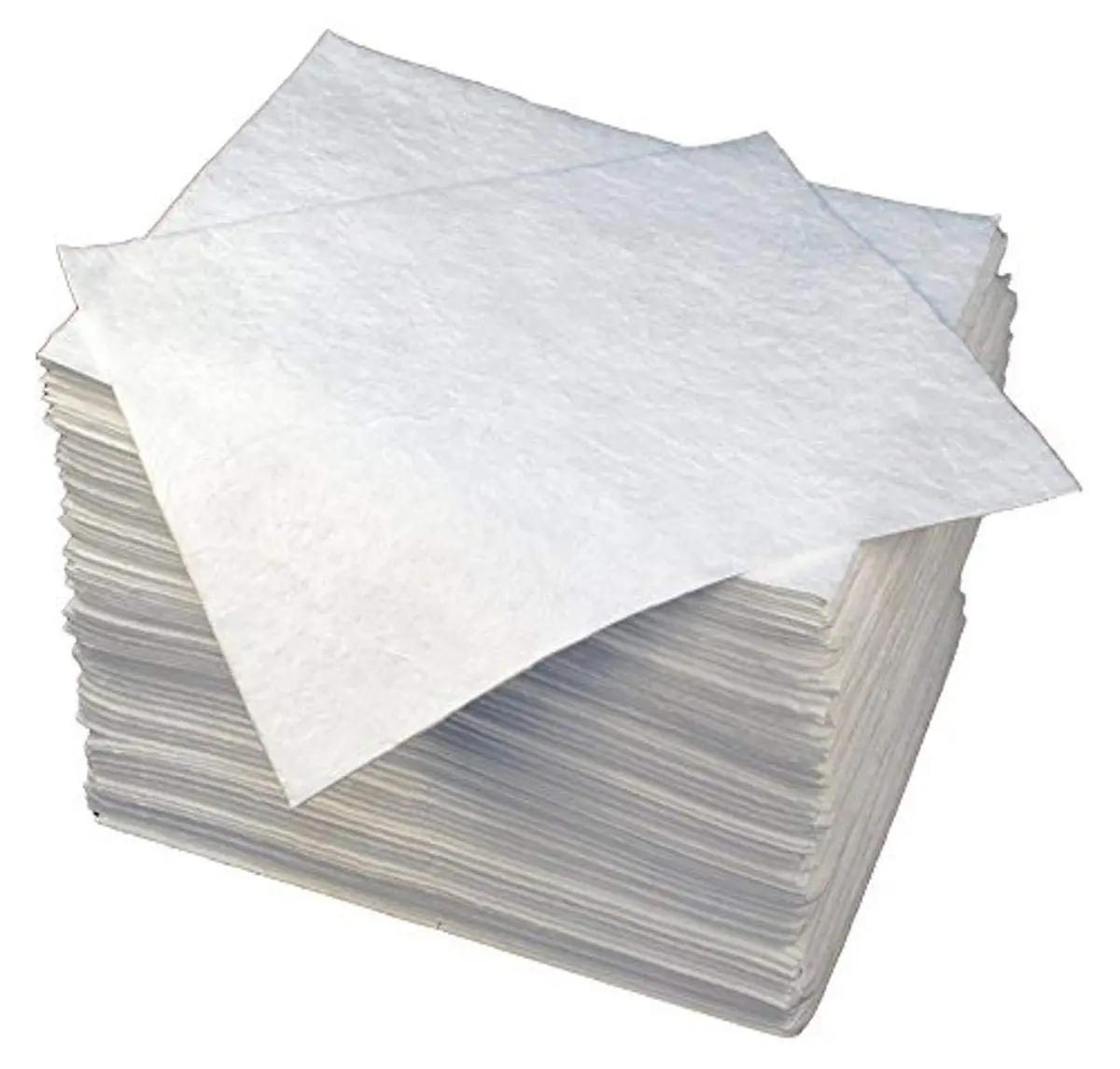 Buffalo Industries 17 x 19 x 0.25 in Medium Meltblown Oil-Only Sorbent Pad (Pack of 100)