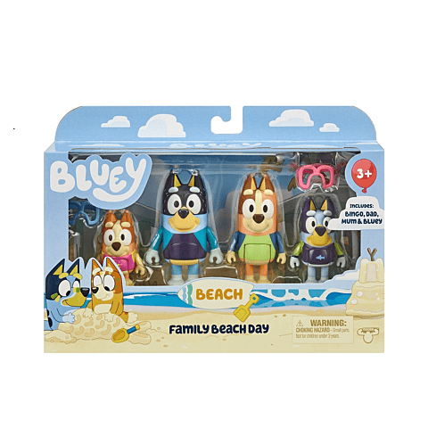 Bluey 4-Pack Figure Assortment