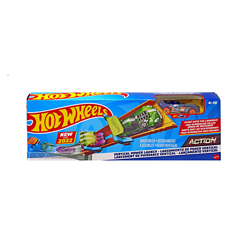 Hot Wheels Action Stunt Race Set - Vertical Power Launch