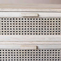 Den Rattan Bedside Table